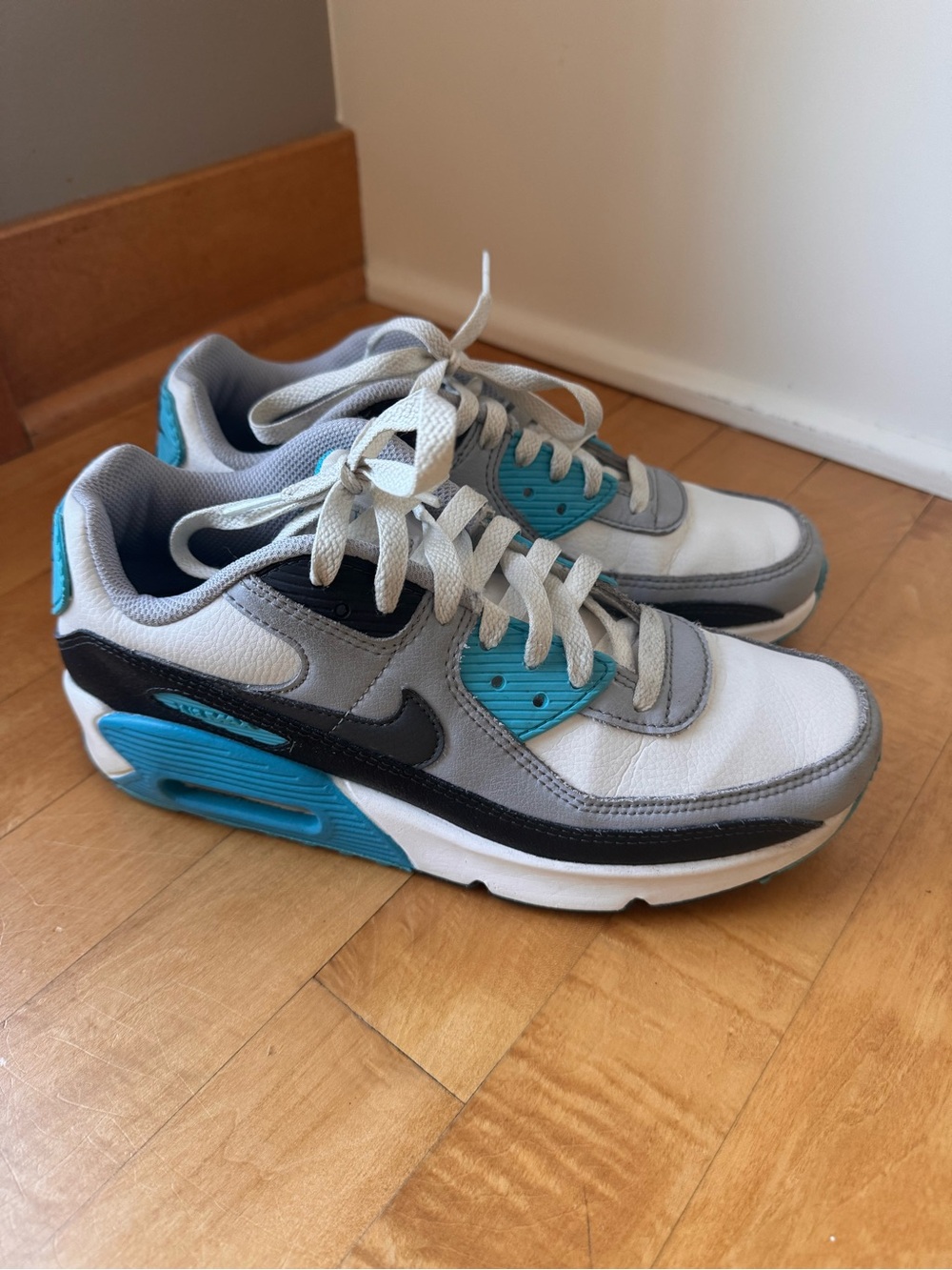 Nike Air Max 90 Reverse Laser Blue Size 6Y
